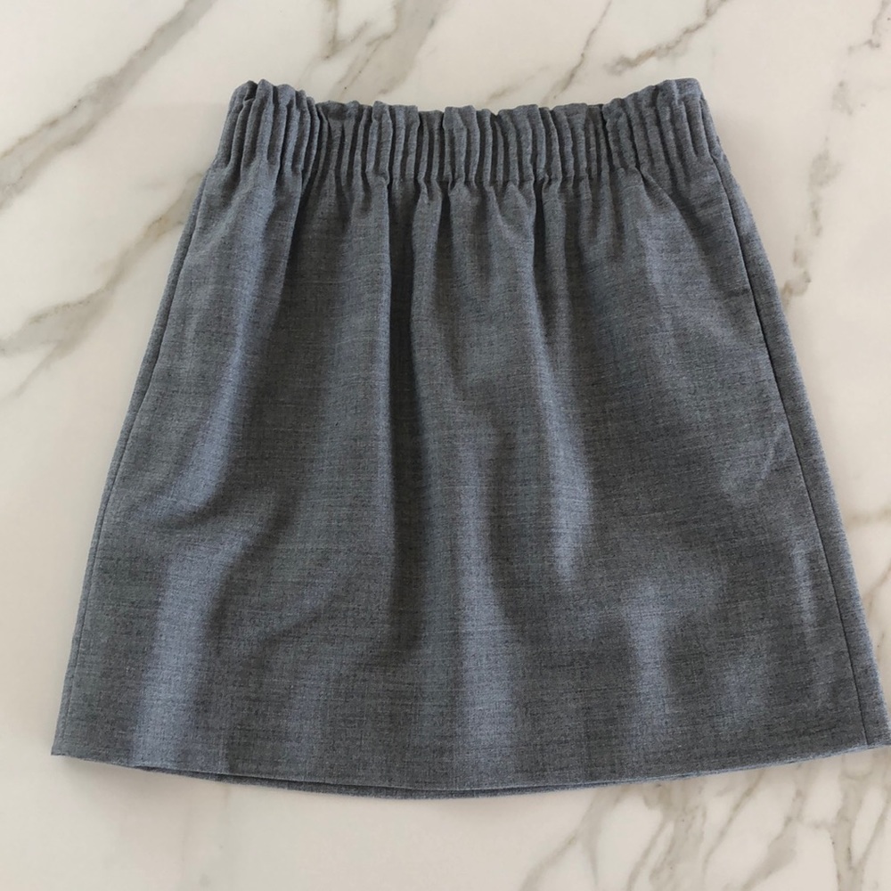 J. Crew Factory Wool Sidewalk Skirt